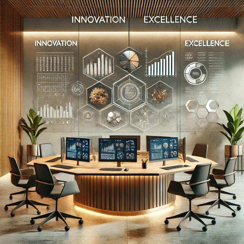 Professional managing tasks on a laptop in a home office